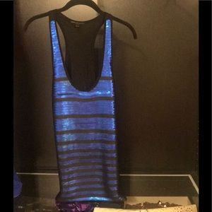 MANGO ELECTRIC BLUE TOP